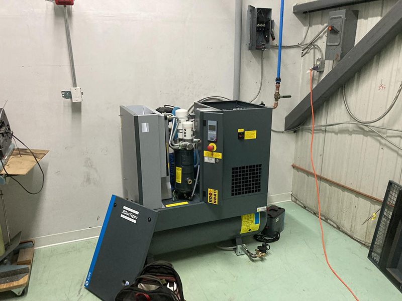 Installation compresseur air comprimé Rive-Nord